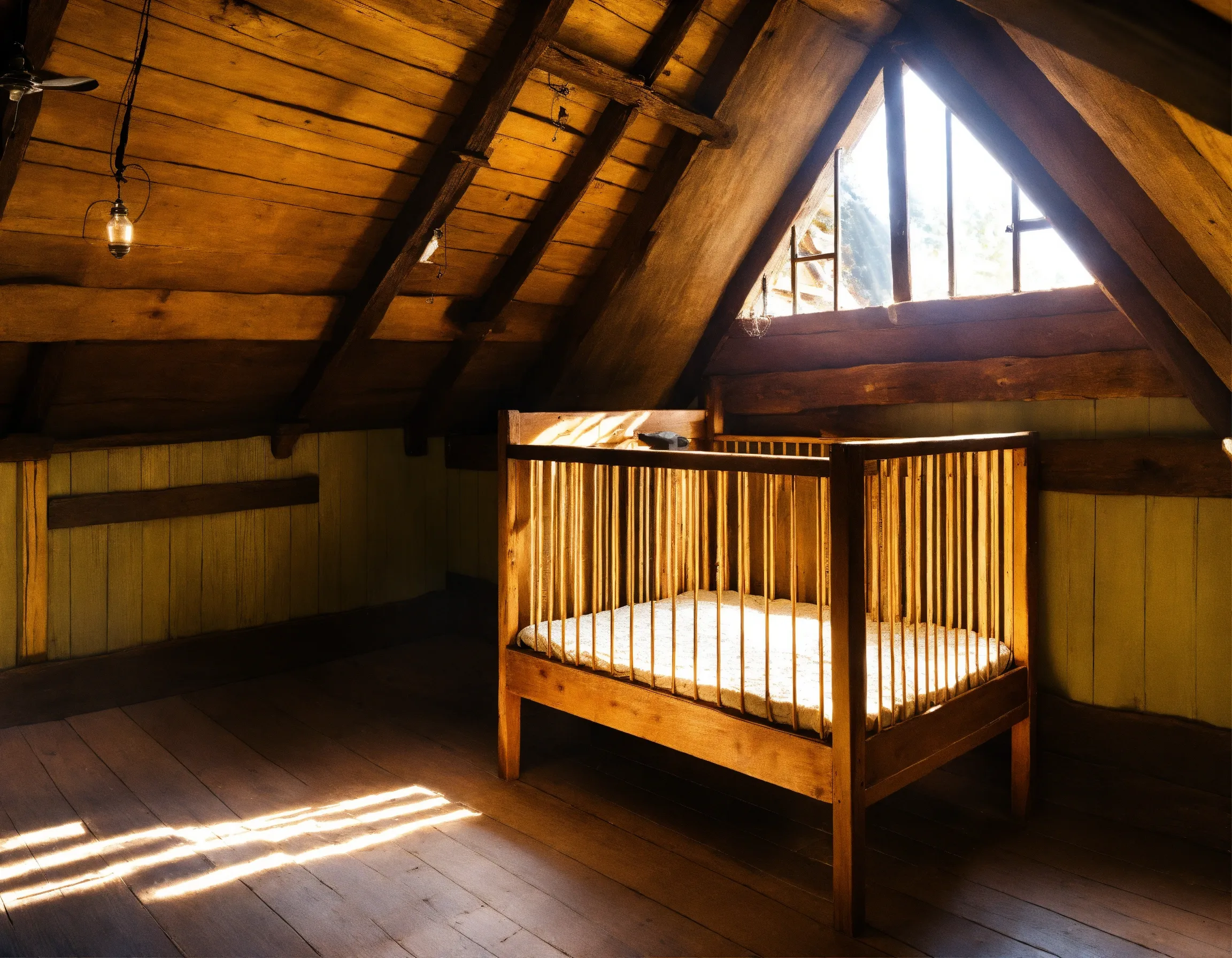 Modern living room with clean lines